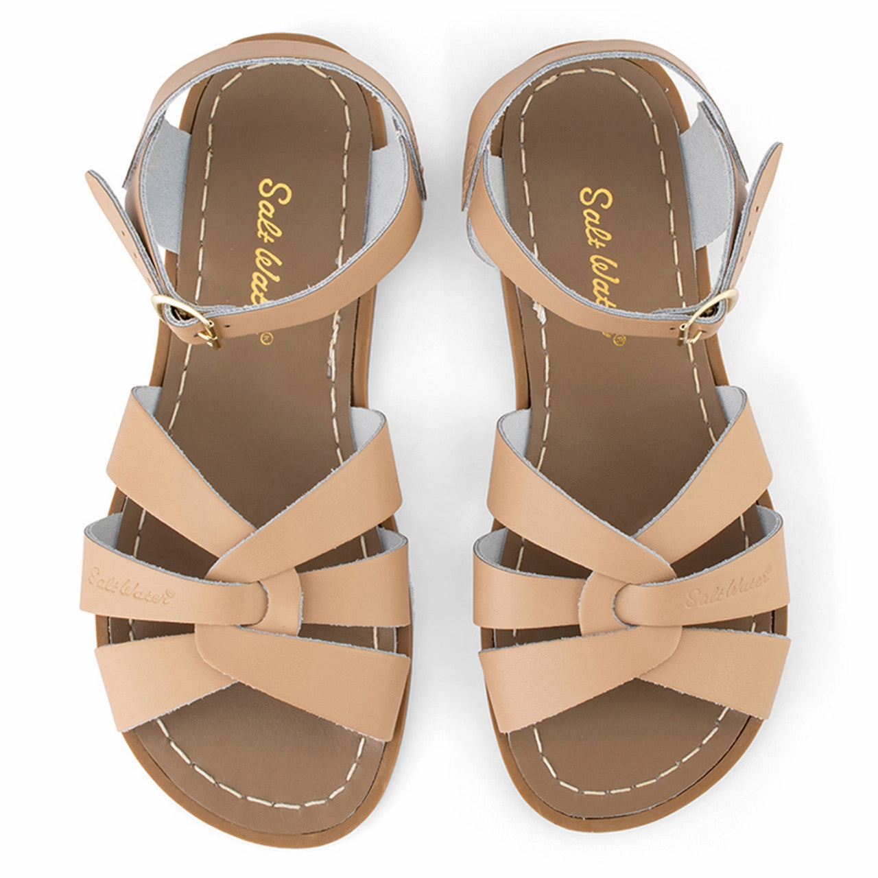 Grip Tread Comfy Flip-flops Salt-Water - Latte
