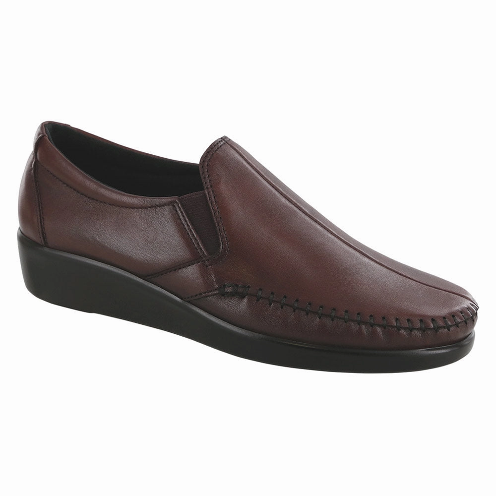 SAS Dream Loafer Wine Leather (Women's) Sunrise Walk