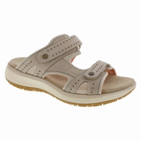Strap Locking Mechanism SAS Embark Slide Taupe Sport Sandal (Women's)