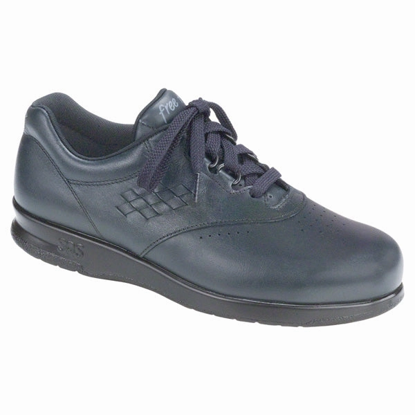 ElasticMaterial SAS Free Time Navy Leather (Women's)