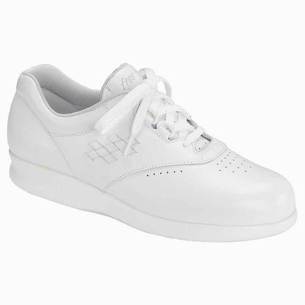 SAS Free Time White Leather (Women's) Glide Step