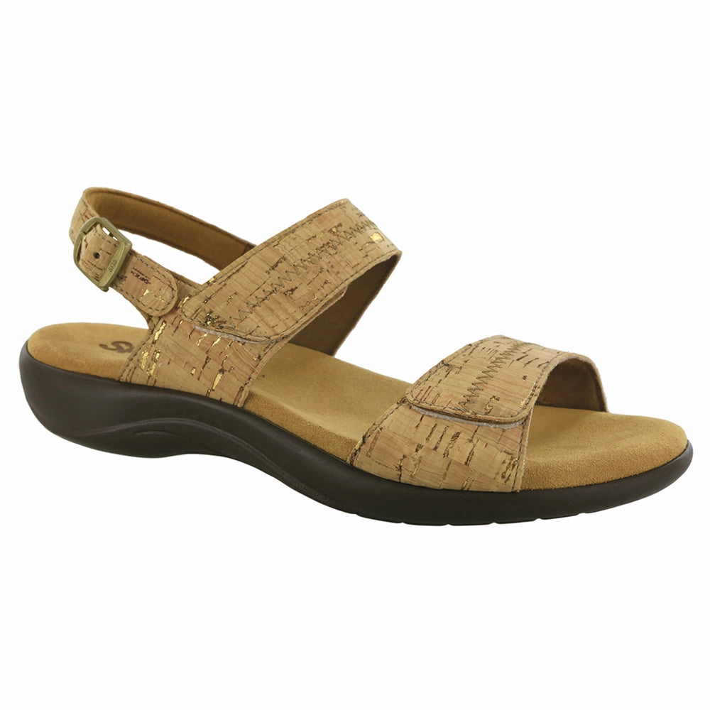 SAS Nudu Sandal Golden Cork (Women's) Comfortable all-day wear