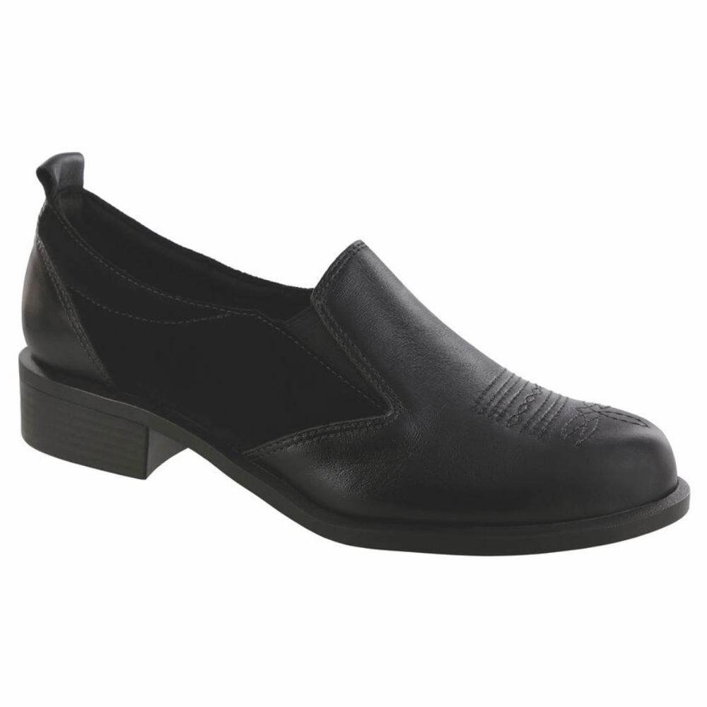 Tidy Style Multi Use SAS Saddle Black Buttersoft Leather Shoe (Women's)