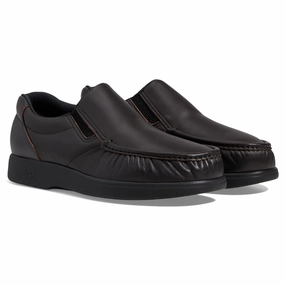 Daily Routine SAS Side Gore Cacao Leather Loafer (Men's)