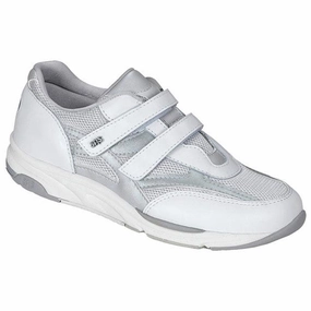 SAS TMV Silver Mesh/Velcro (Women's) FlexibleOutsole