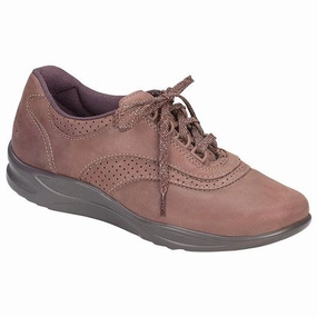 Comfort Wear SAS Walk Easy Chocolate Nubuck (Women's)