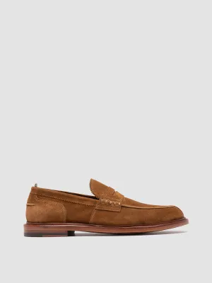 Everyday Use SAX 001 - Brown Suede Penny Loafers