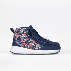 Navy Floral BILLY Goat Classic High slow walk Old School
