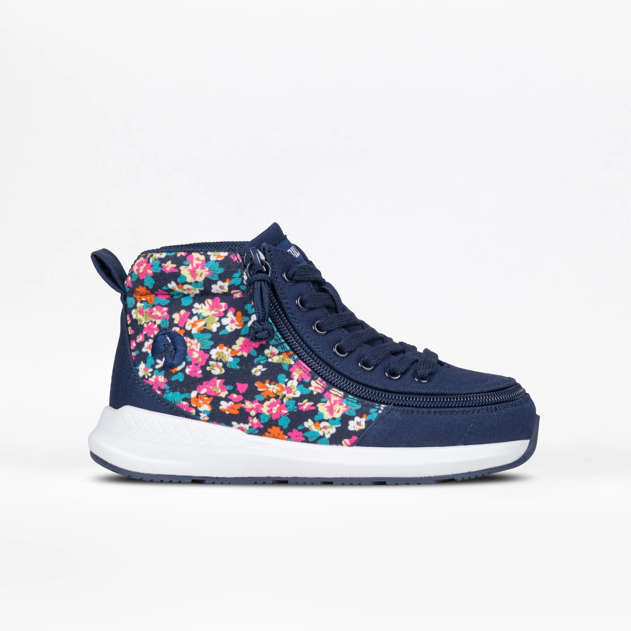 Navy Floral BILLY Goat Classic High slow walk Old School