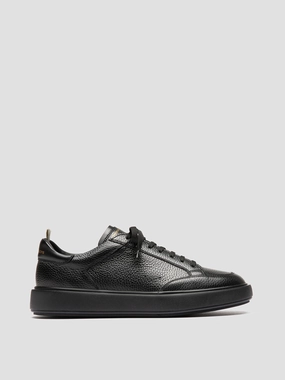 SEQUEL 001 - Black Leather Sneakers professional - style