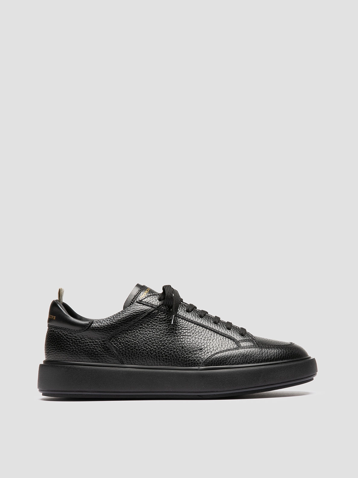 SEQUEL 001 - Black Leather Sneakers professional - style