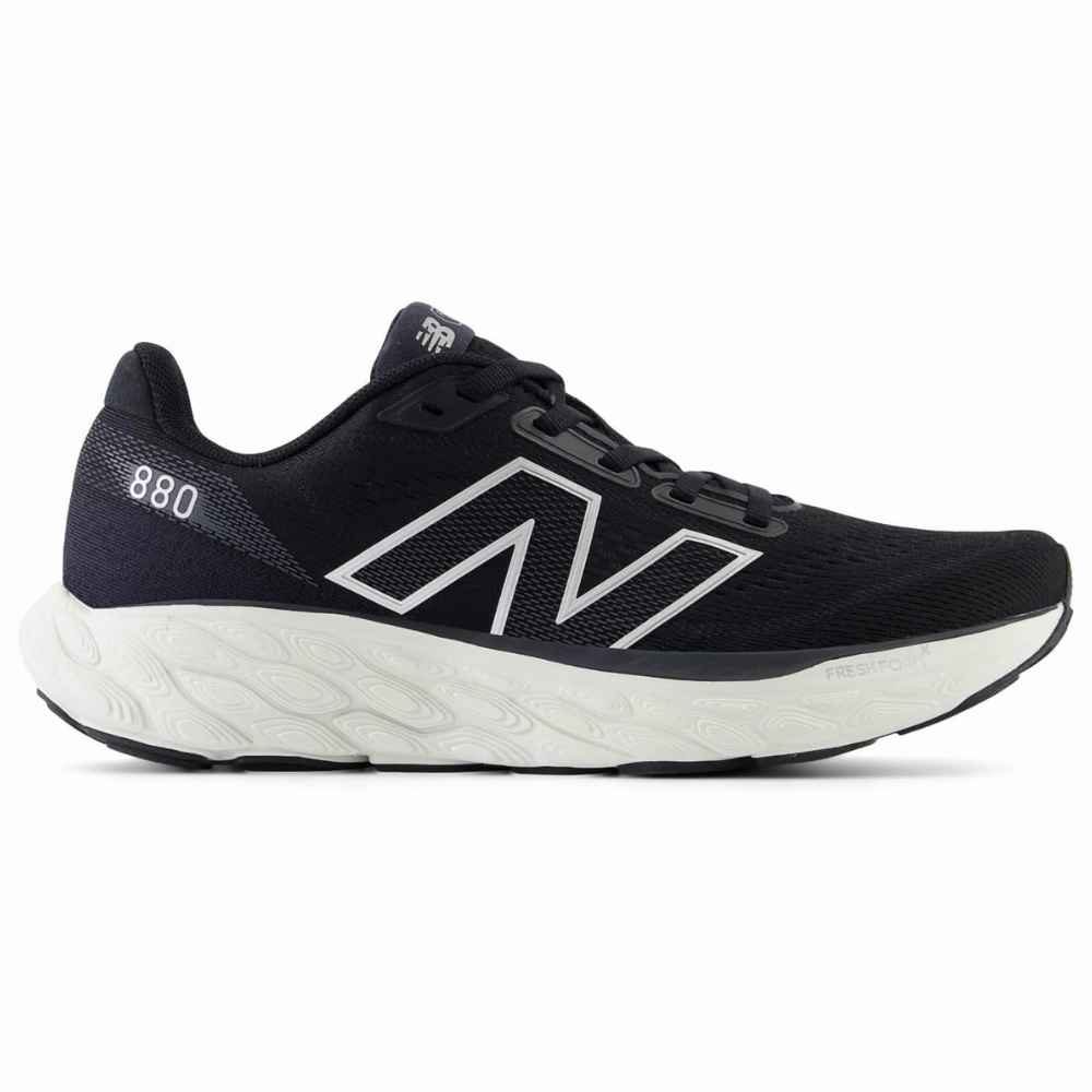 New Balance Fresh Foam X 880v14 Black/Sea Salt/Silver Metallic Running Shoe (Women's) SlipResistant