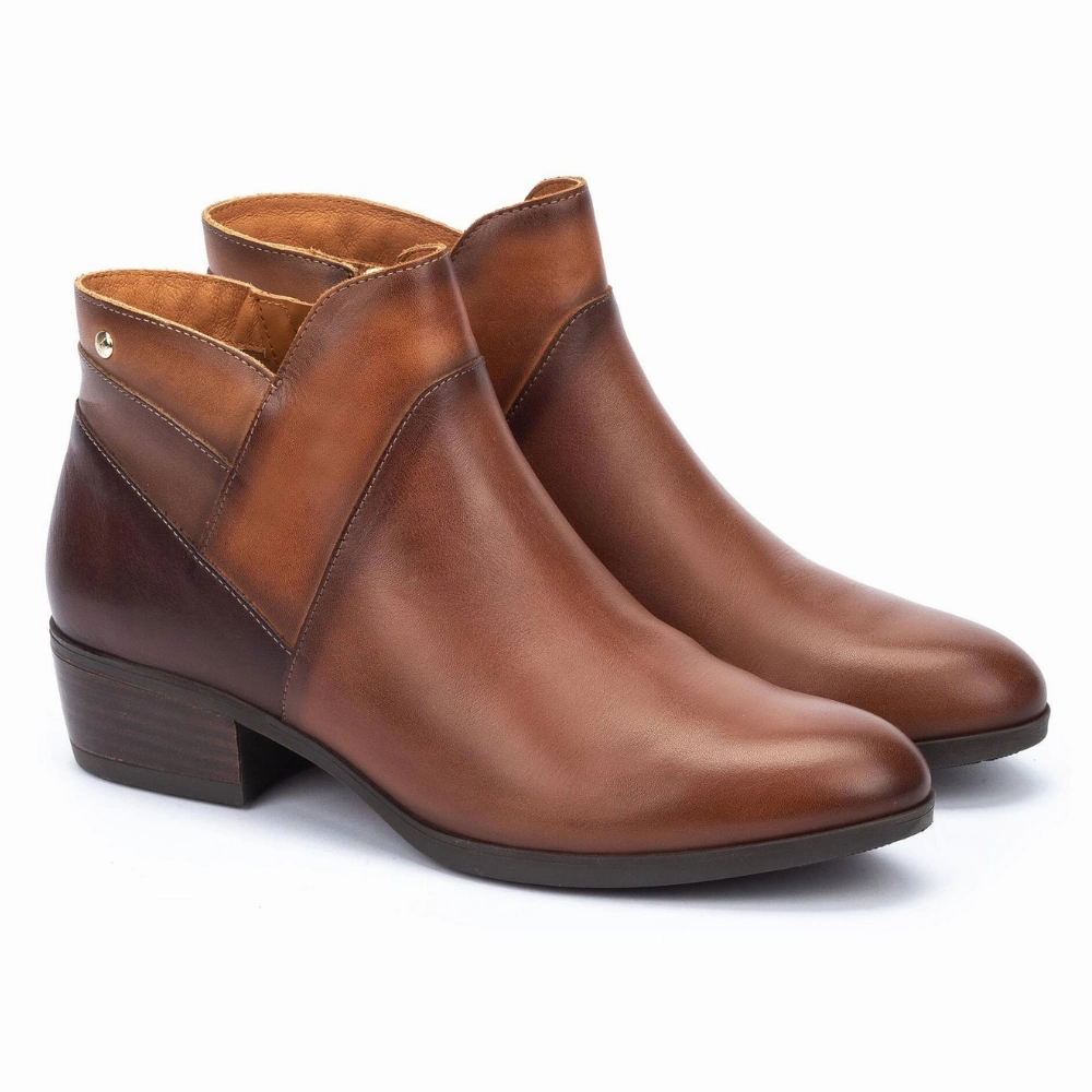 No Break In Wind Path Pikolinos Daroca Cuero Leather Ankle Boot (Women's)