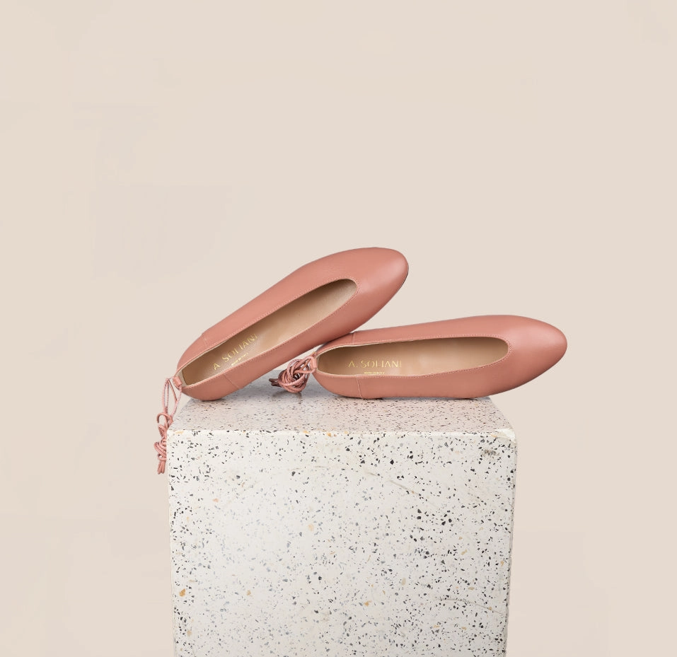 Run Path Scala - Rose Aube (Removable Ties)