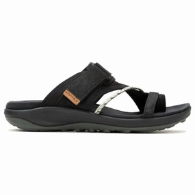 Simple Entry Merrell Terran 4 Post Black Sandal (Women's)