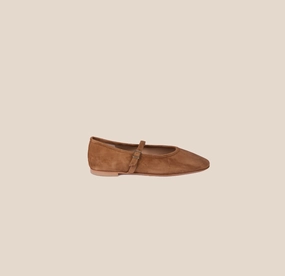 Coastal Breeze Arch support Cori - Amaretto Suede