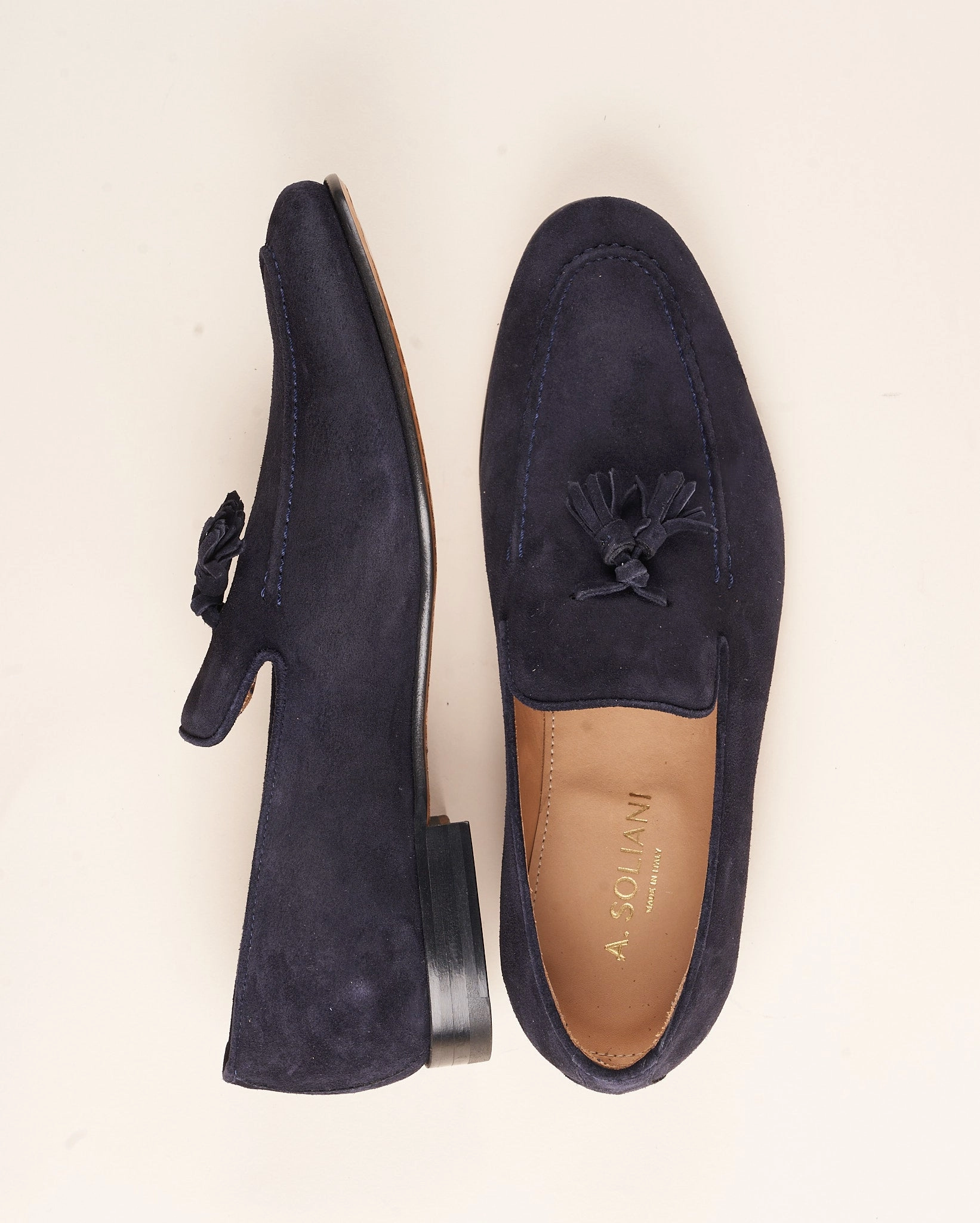 Everyday Footwear Mirto - Men's Tassel Loafer Navy Suede