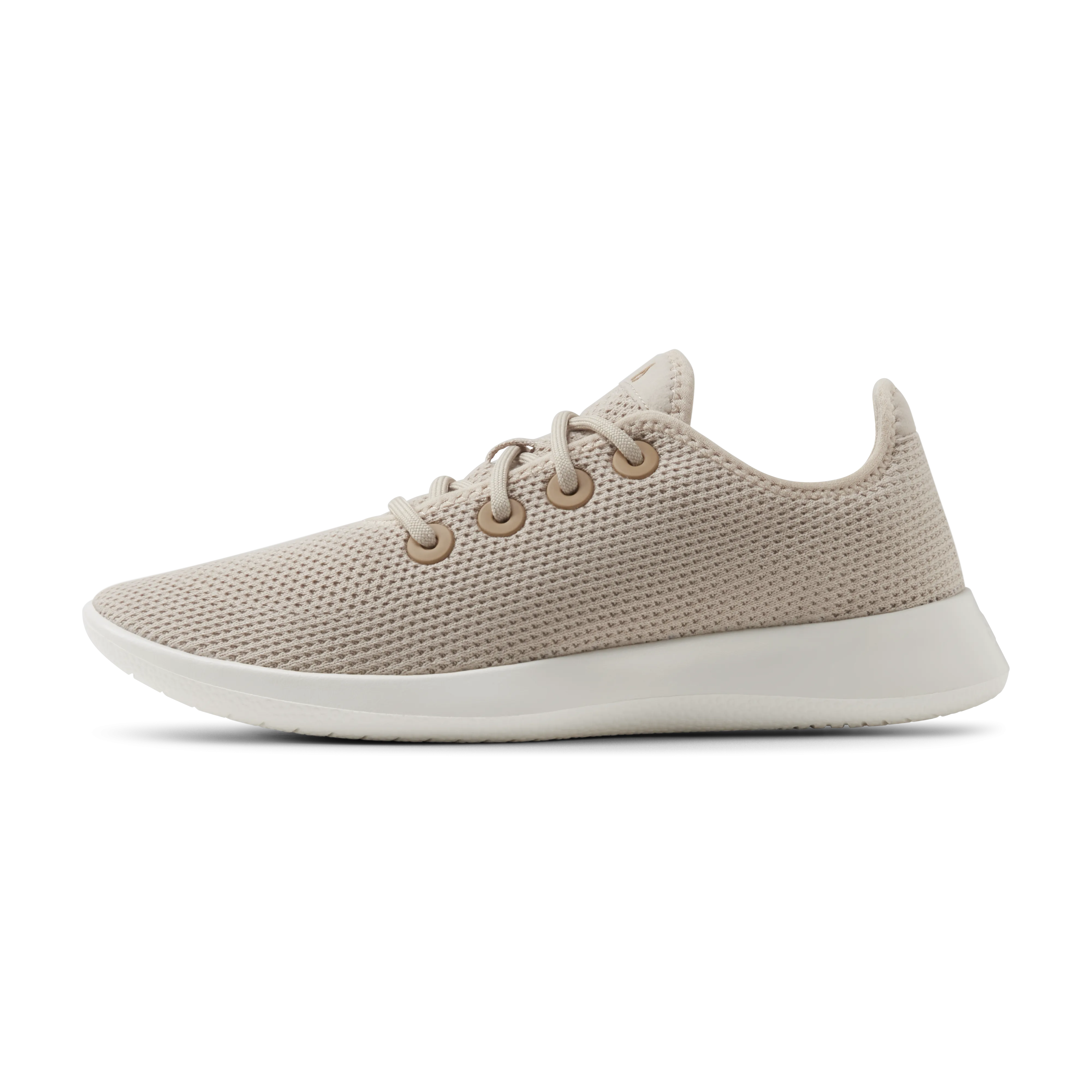 Women's Tree Runners - Rugged Beige (Natural White Sole) Smooth Inner Seams Season Ease