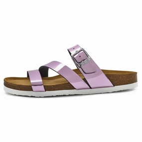 Ara Felipa Pink Cork Slide Sandal (Women's) Light Slip-on Shoes