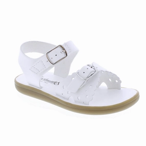 Versatile Design Eco-Ariel Velcro White Sandal ?C Lightweight & Stylish Kids?? Summer Shoe