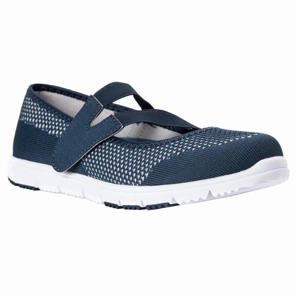 Propet TravelWalker Blue Mary Jane (Women's) Dynamic Grip