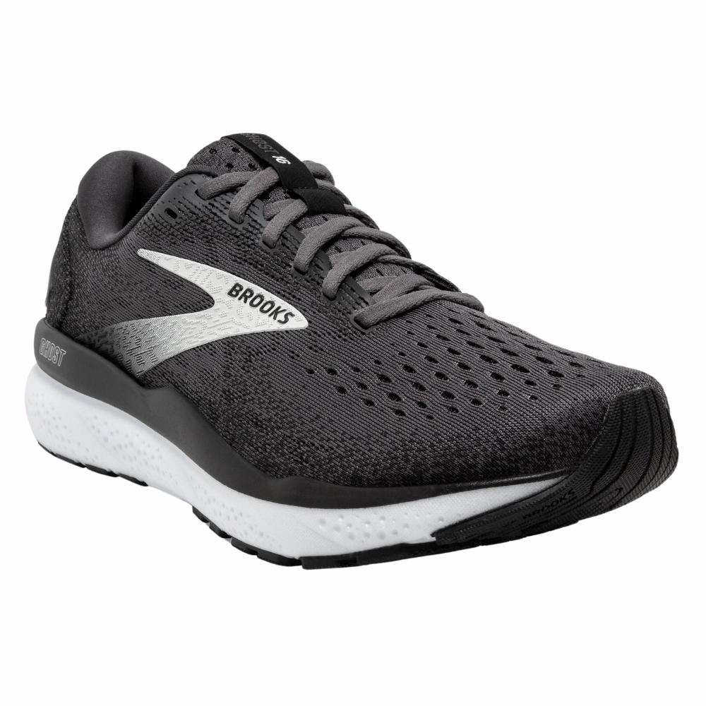 Brooks Ghost 16 Black/Grey/White Running Shoe (Women's) Root Path