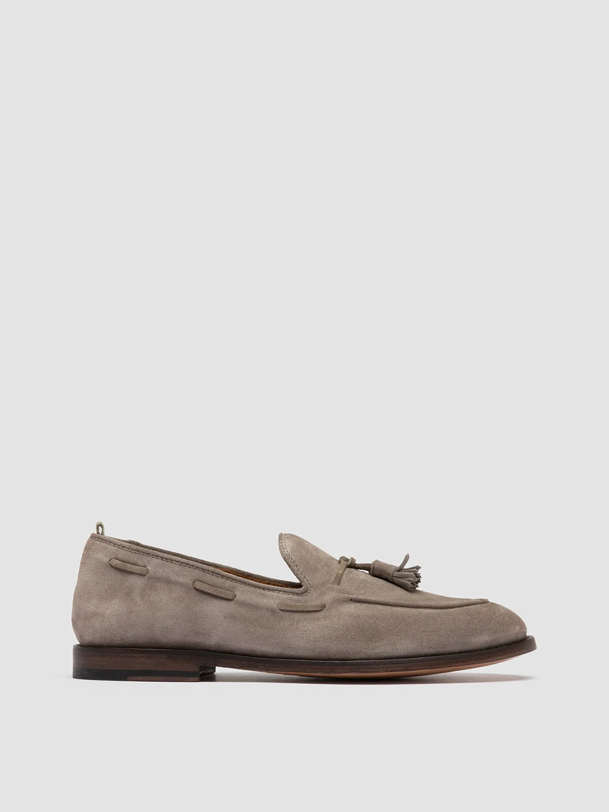 Soft Walk OPERA 002 - Grey Suede Tassel Loafers
