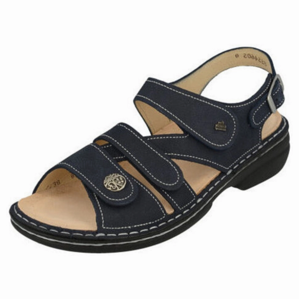 Universal Strap Lock Mechanism Wrap Tie Finn Comfort Gomera-S Lake Nubuk Vienna Sandal (Women's)
