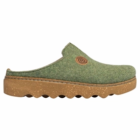 Rohde 6120 Foggia Circle Pesto/Green Slipper (Women's) Easygoing Step