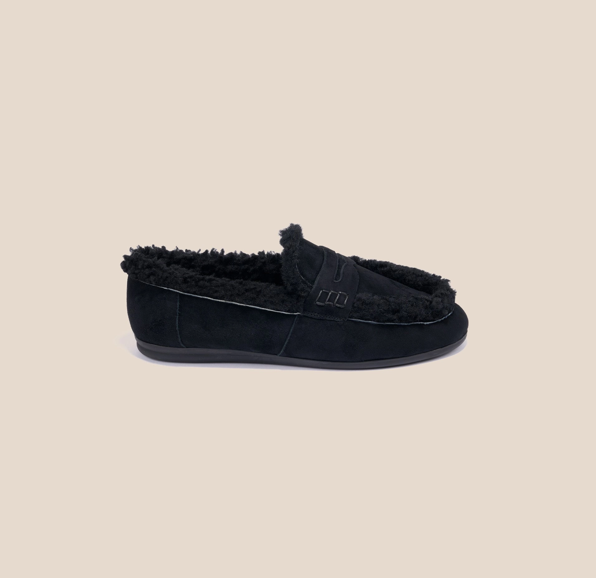 PREORDER - Lodi - Black Suede/Shearling (Shipping between Nov 21-28) All Day