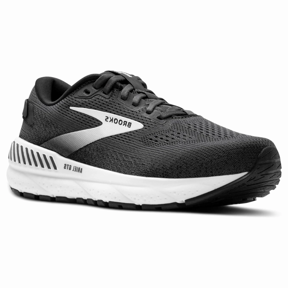 Ice Jog Brooks Ariel GTS 24 Ebony/Black/White Running Shoe (Women's)