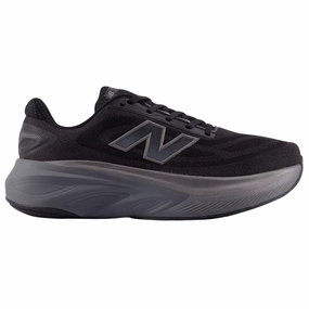 New Balance Fresh Foam X More v6 Black/Castlerock/Black Metallic Running Shoe (Men's) Step Lightly Quiet Steps