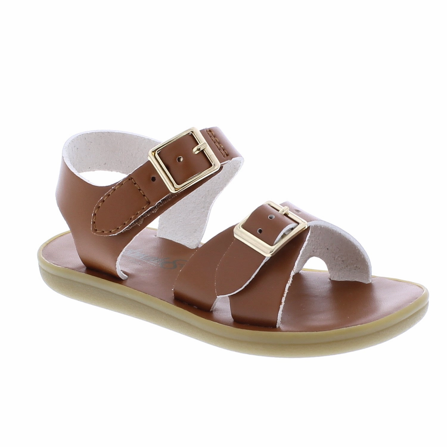 Eco-Tide Velcro Tan Sandal ?C Lightweight, Waterproof & Durable Kids?? Sandal Light Style