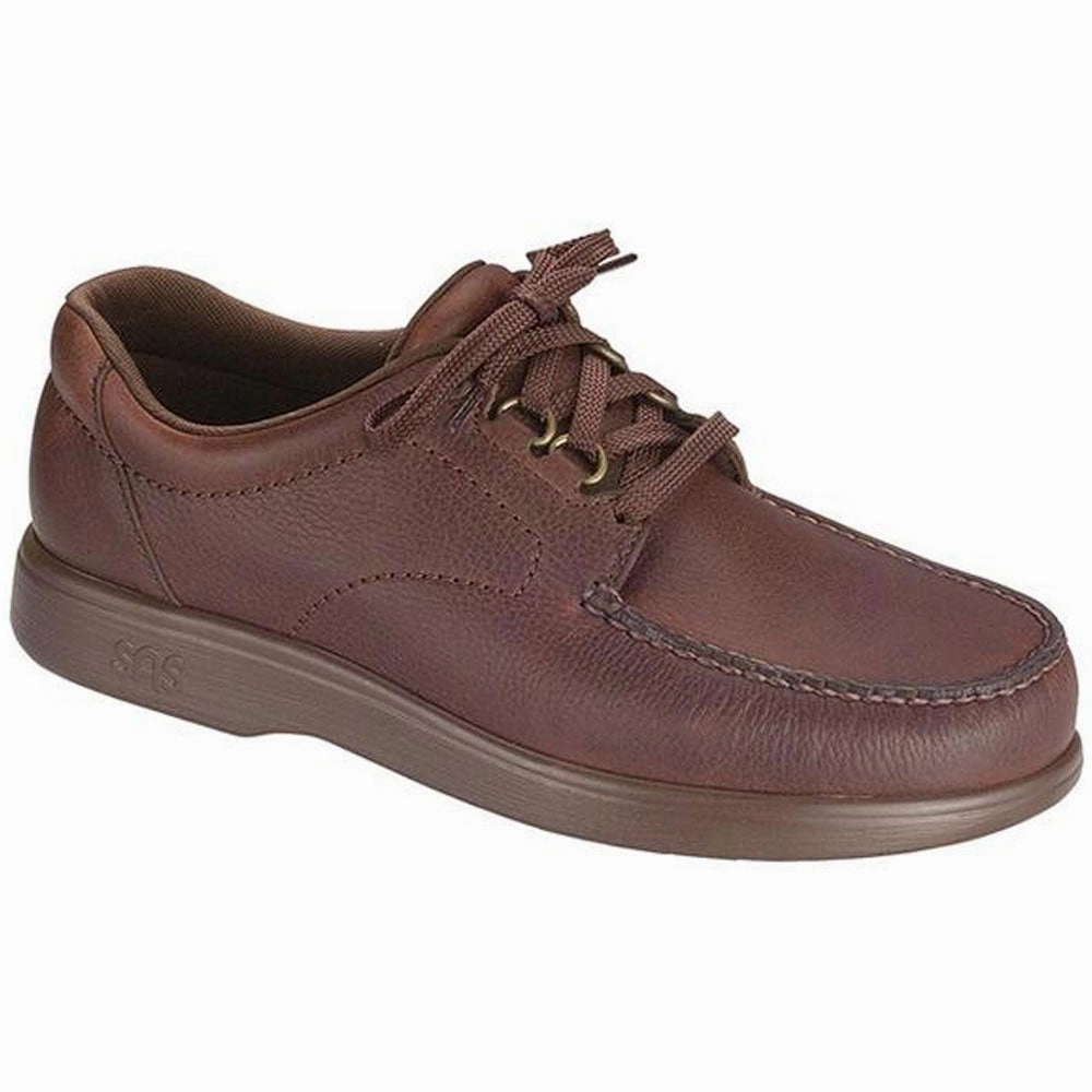SAS Bout Time Mulch Leather (Men's) Clean Shape