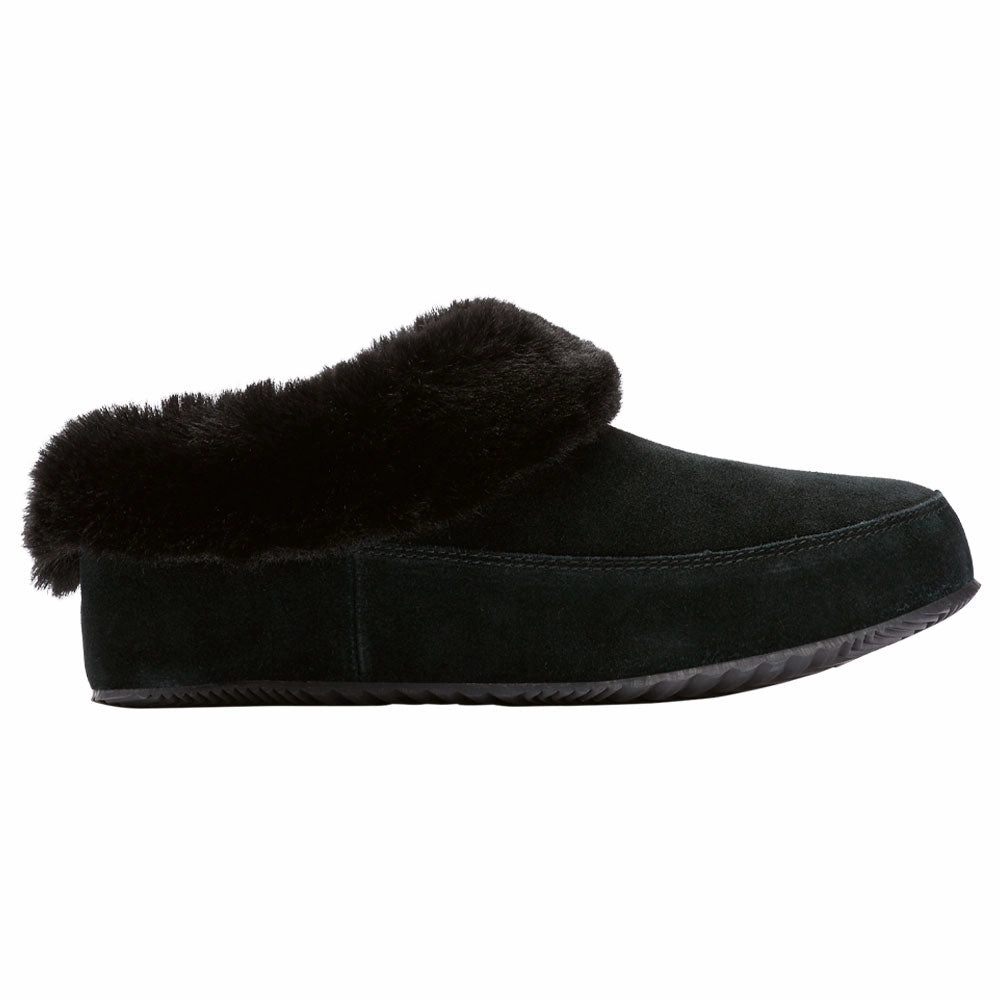 Sorel Coffee Run Slipper Black/Sea Salt (Women's) MeshUpper