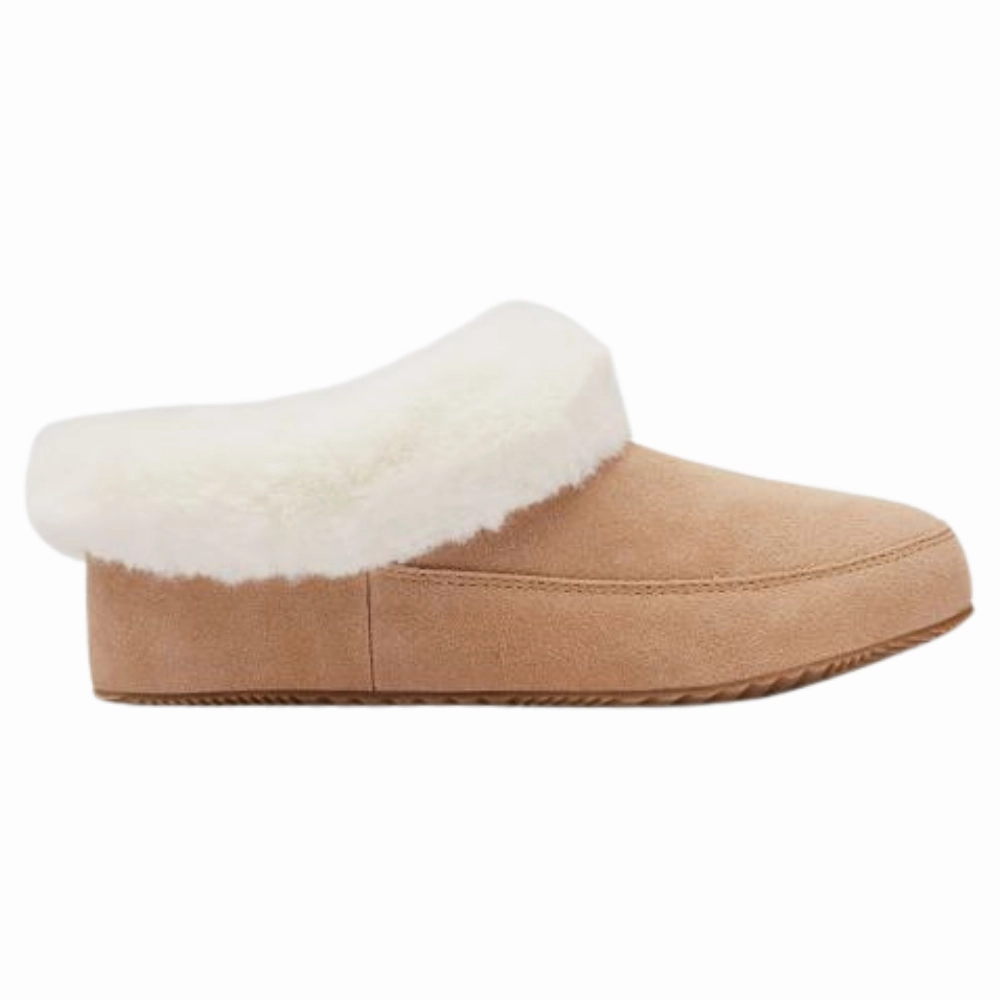 Sorel Coffee Run Tawny Buff/Natural Slipper (Women's) Light Responsive poolside style