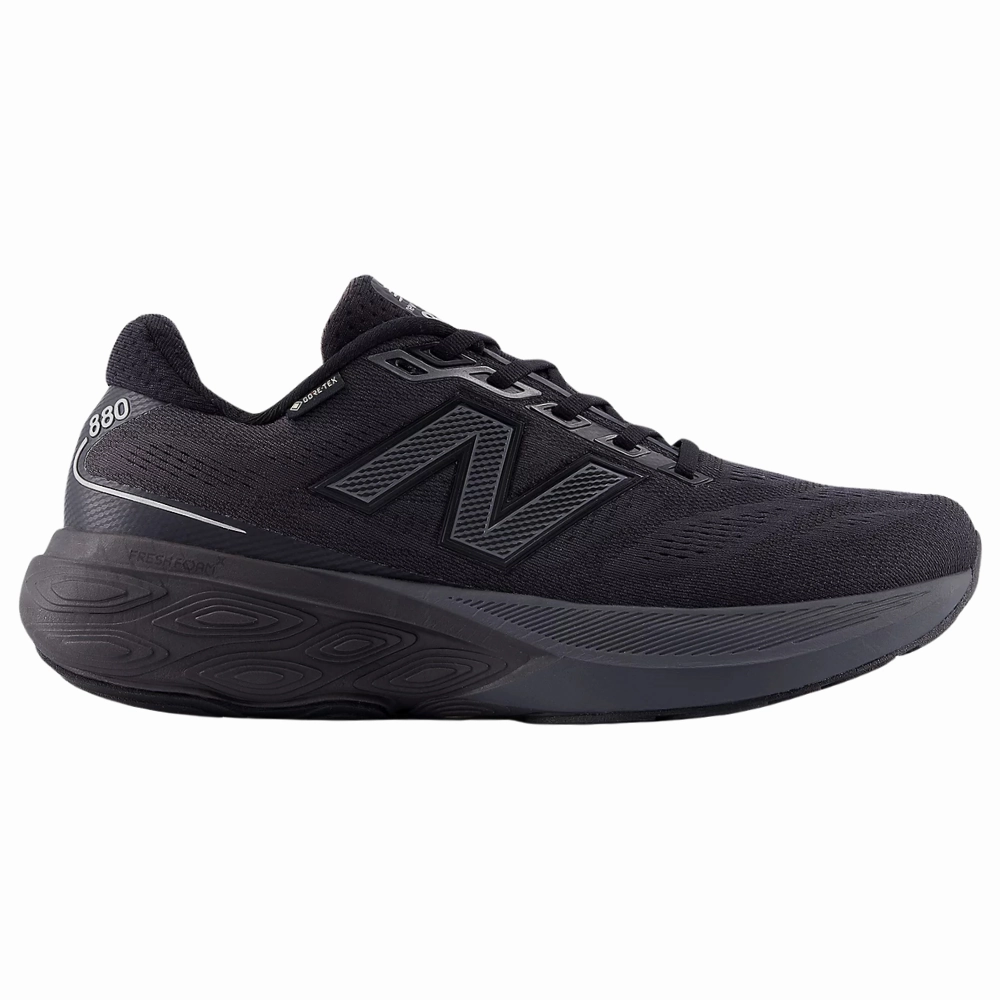 Pavement Ready Memory Foam Insert New Balance Fresh Foam X 880v15 Black/Castlerock/Silver Metallic GORE-TEX? Running Shoe (Men's)