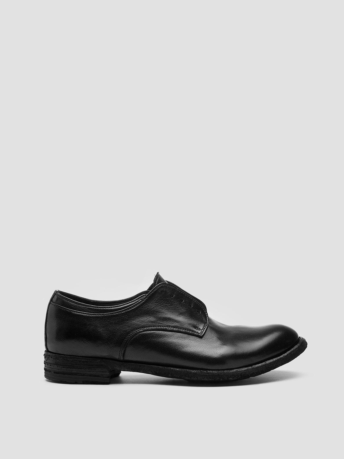 Durable Make Workday Essential LEXIKON 012 - Black Leather Derby Shoes