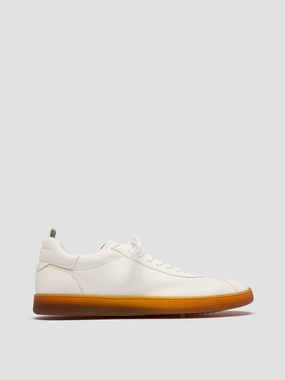 gym - specific functions HALO 001 - White Leather Sneakers