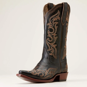 Hazen Western Boot Crisp Lines