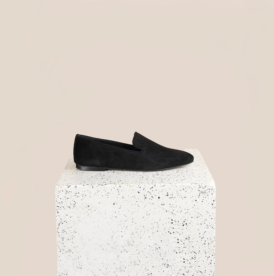 Minimalist Stresa - Black Suede