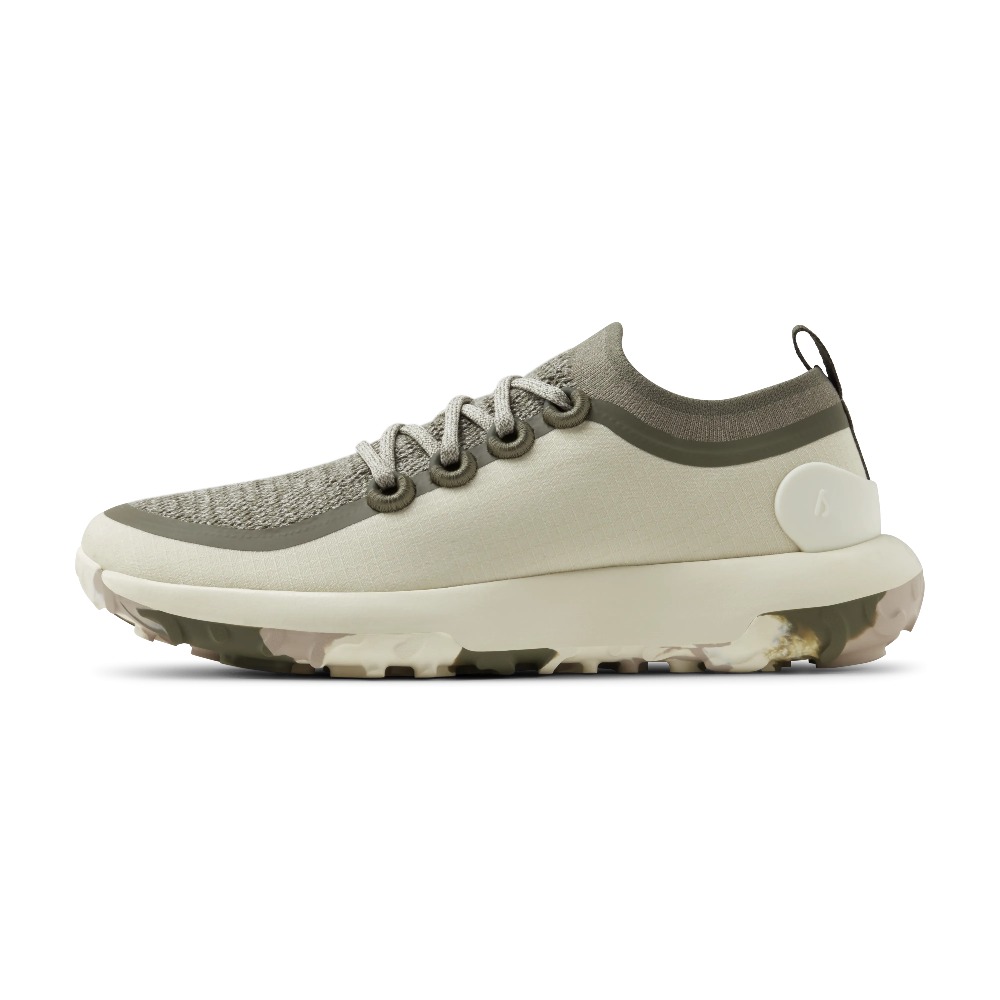 Women's Trail Runner - Stony Cream/Rugged Green (Stony Cream Sole) Lightweight Form Road Trip