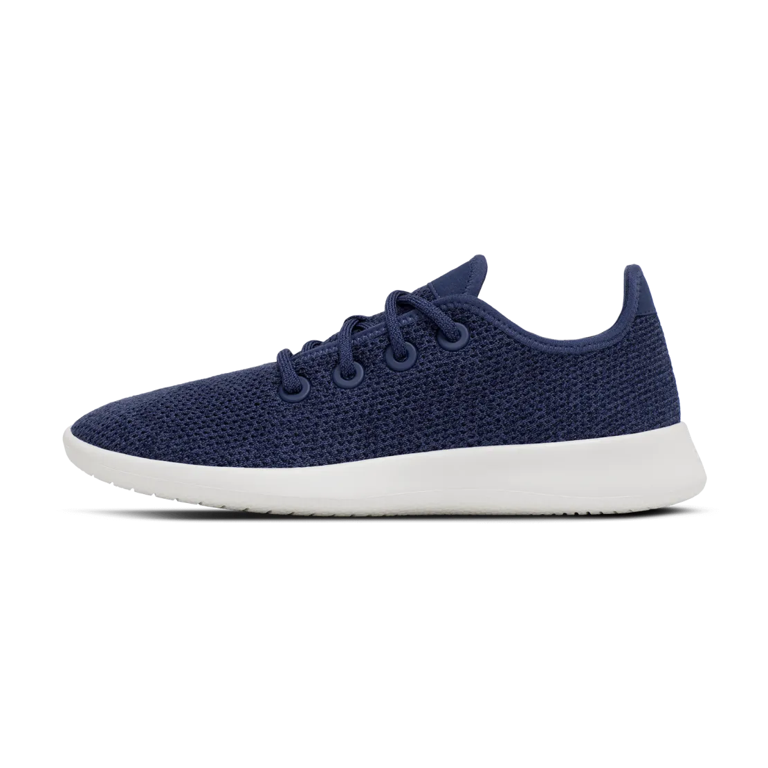 Slim Line Ventilated Mesh Long Distance Men's Tree Runner - Hazy Indigo (Blizzard Sole)