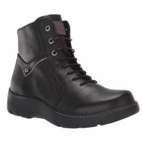 Anywhere Life Fit Anywhere Wolky Daydream Black Vegi Leather Boot (Women's)