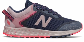 Breathable Airflow Channels Fresh Foam Arishi - Natural Indigo / Saturn Pink / Guava Lace