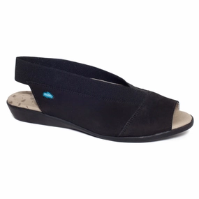Sporty Beach Shoes Cloud Footwear Caliber Vogue Longbeach Black Sandal (Women's)