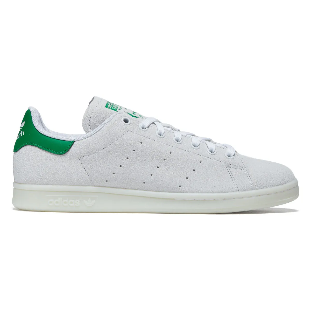 Adidas Stan Smith ADV Shoes - Ftwr White/Green/Ftwr White Supportive structure Dual Tone