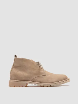 SPECTACULAR 013 - Beige Suede Chukka Boots SlipResistant