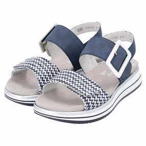 Remonte Jocelyn D1J53 Jeans Leather Sandal (Women's) Footbed Padding