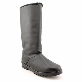 High Heel Toe Warmers Glacier Waterproof Boot Black Leather (Women's)